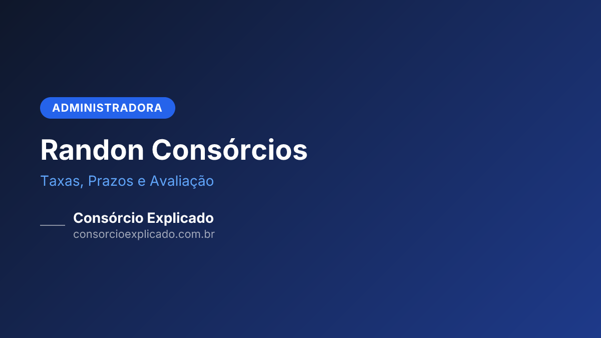 Consórcio Randon: Caminhão e Máquina Agrícola | Consórcio